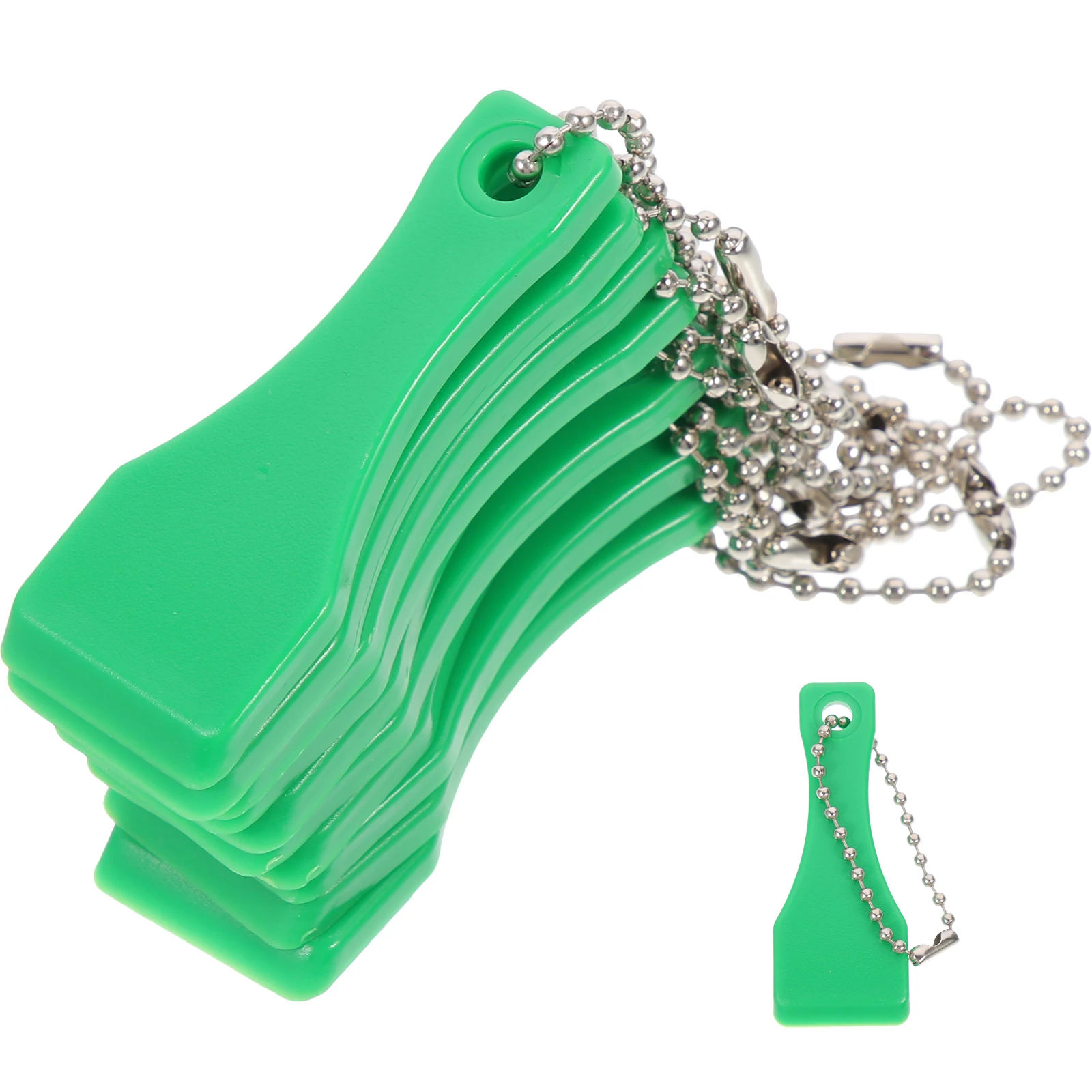 10 Pcs Scratcher Tool Compact Lightweight Plastic Card Scratch Off Keychain Practical Durability
10 Pcs Scratcher Tool Compact Lightweight Plastic Card Scratch Off Keychain Practical Durability