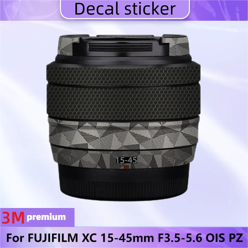 For FUJIFILM XC 15-45mm F3.5-5.6 OIS PZ Lens Sticker Protective Skin Decal Film Anti-Scratch Protector Coat XC15-45 3.5-5.6
For FUJIFILM XC 15-45mm F3.5-5.6 OIS PZ Lens Sticker Protective Skin Decal Film Anti-Scratch Protector Coat XC15-45 3.5-5.6