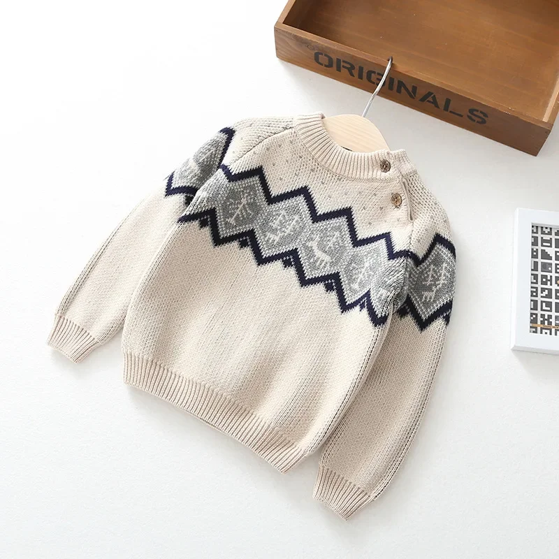 Girls Sweater Winter Toddler Son Plush Clothing Fashion Autumn Kids Pullovers Baby Boys Rhombus Pinted Thick Sweaters Warm Babe
Girls Sweater Winter Toddler Son Plush Clothing Fashion Autumn Kids Pullovers Baby Boys Rhombus Pinted Thick Sweaters Warm Babe