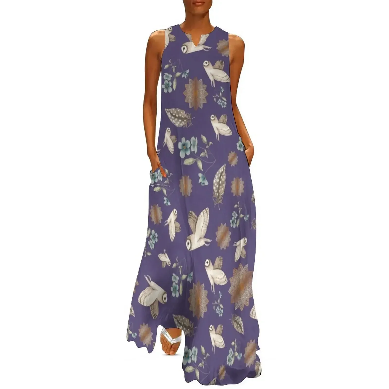 Barn Owls Pattern in LAVENDER Long Dress Party dresses for women ladies dresses for special occasion dress korean style Dress
Barn Owls Pattern in LAVENDER Long Dress Party dresses for women ladies dresses for special occasion dress korean style Dress