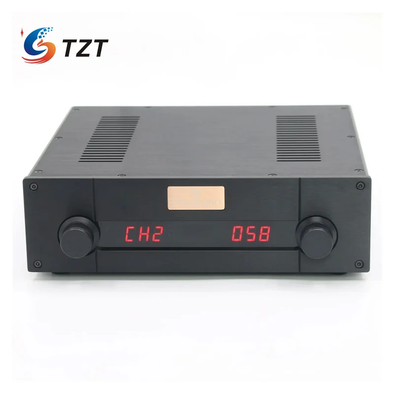 TZT PRT12A Стерео предусилитель (вход переменного тока 115 В/230 В без/с вакуумными лампами) поставляется с пультом дистанционного управления
TZT PRT12A Стерео предусилитель (вход переменного тока 115 В/230 В без/с вакуумными лампами) поставляется с пультом дистанционного управления