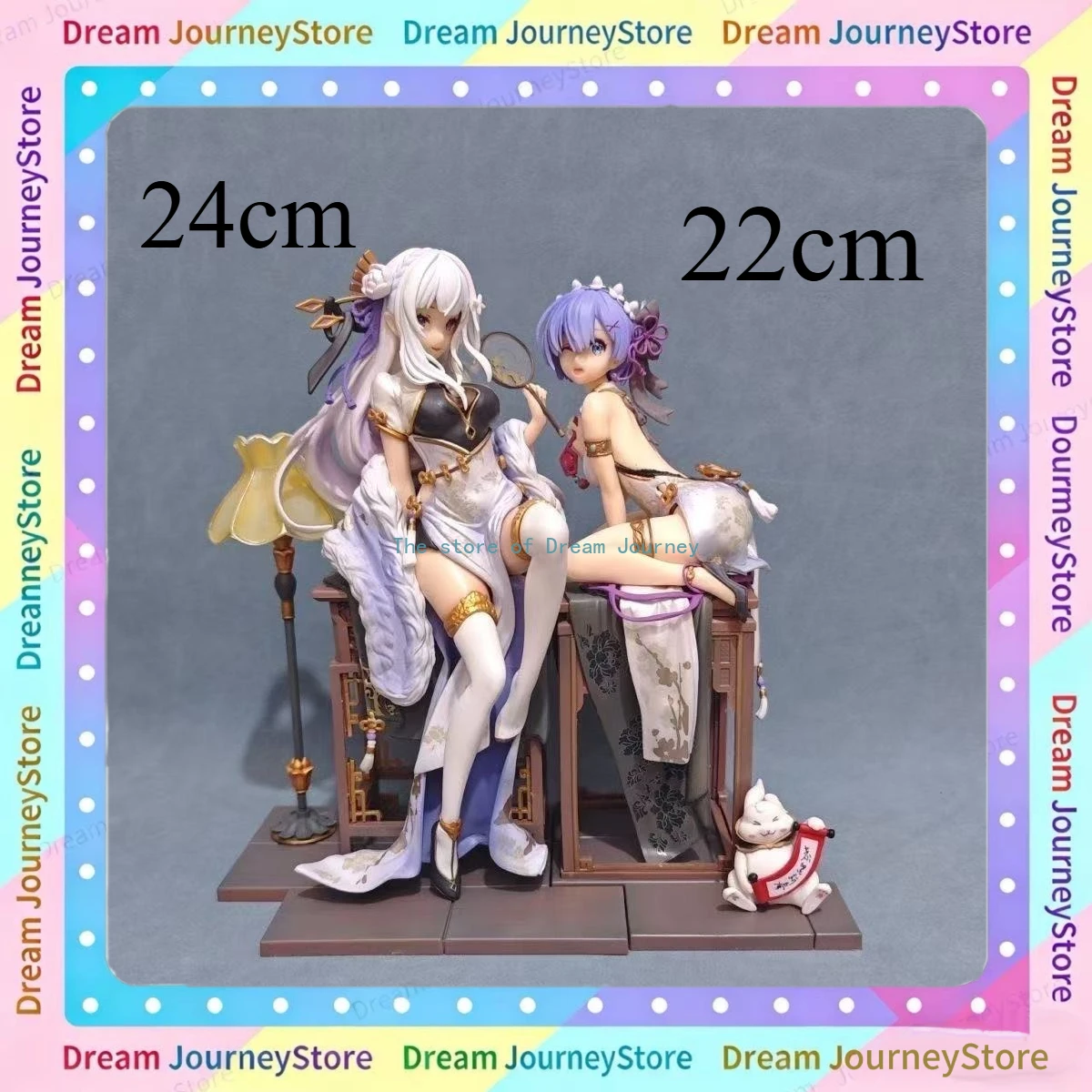 Начиная мир сначала: Эмили Эмилия Чонгсам — аниме-фигурка Рем, модель красивой девушки, украшение для дома
Начиная мир сначала: Эмили Эмилия Чонгсам — аниме-фигурка Рем, модель красивой девушки, украшение для дома