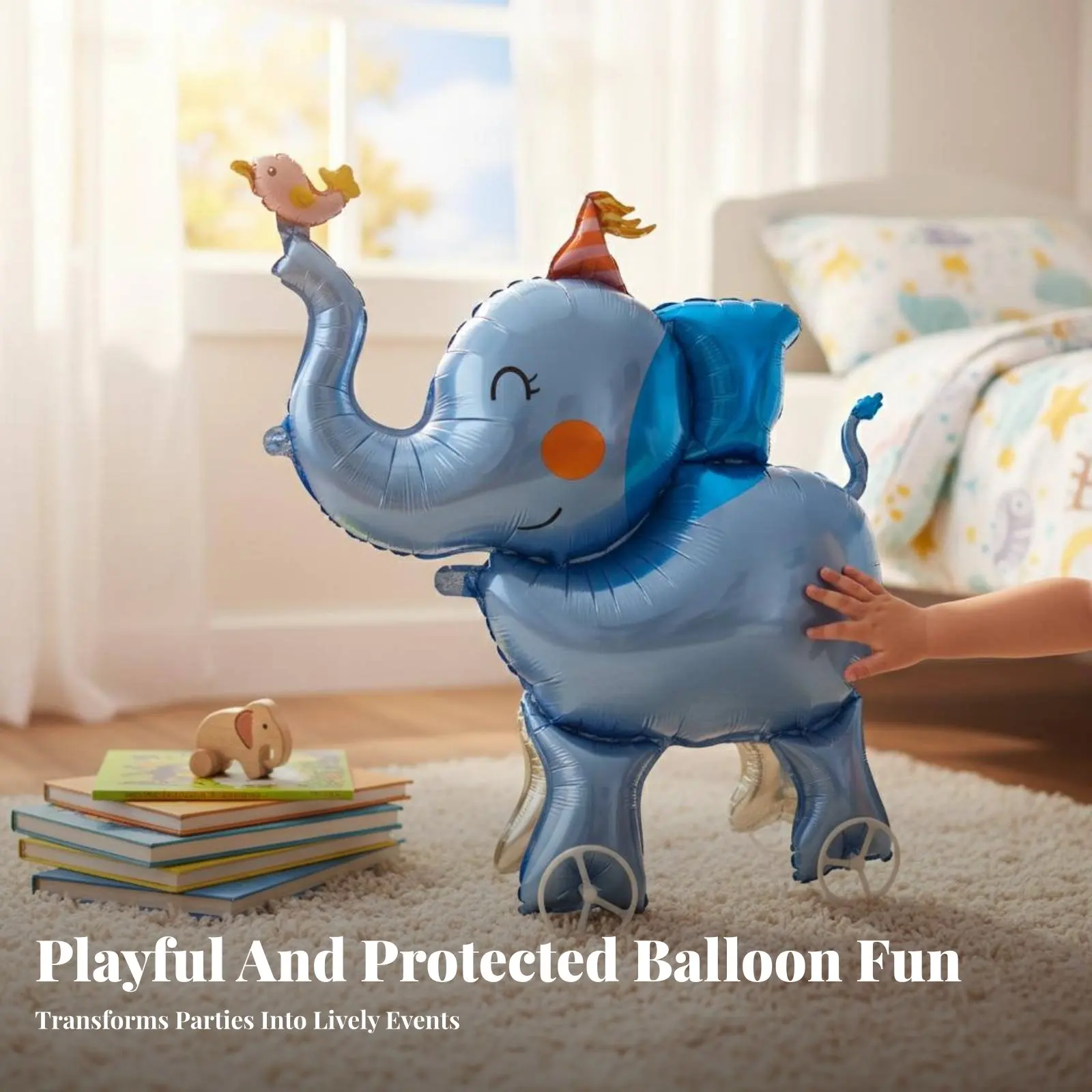 Strolling Pet Balloon Cartoon Creature Designs Party Supply Stands on Its Own Automaticclosing for Children, Young Children
Strolling Pet Balloon Cartoon Creature Designs Party Supply Stands on Its Own Automaticclosing for Children, Young Children