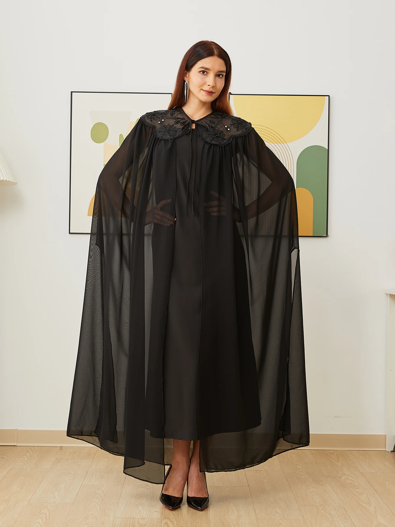DEVCHATA Femme Muslim Fashion Dress 2 Piece Set Abaya Kaftan Party Dress Black Arabe Islamic Clothing Dubai Abayas Long Robe
DEVCHATA Femme Muslim Fashion Dress 2 Piece Set Abaya Kaftan Party Dress Black Arabe Islamic Clothing Dubai Abayas Long Robe