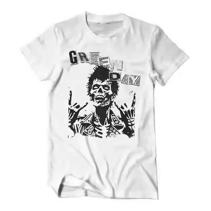 OKATLON Green Day, панк-рок, хип-хоп, свободная текстура, мужские и женские футболки с короткими рукавами из чистого хлопка с короткими рукавами
OKATLON Green Day, панк-рок, хип-хоп, свободная текстура, мужские и женские футболки с короткими рукавами из чистого хлопка с короткими рукавами