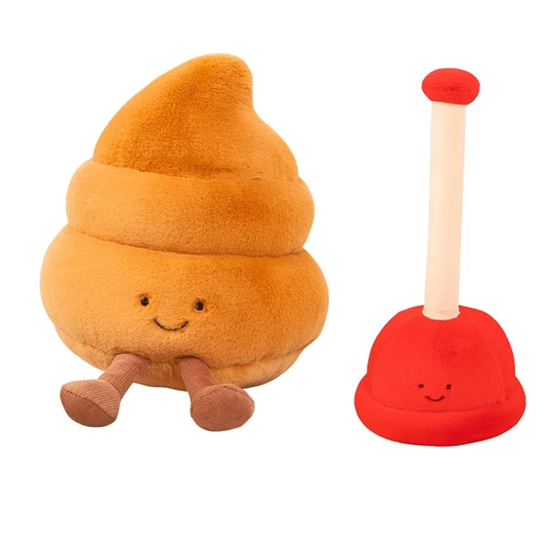 Two Piece Toilet Set Simulation Plush Toys Toilet Paper Dolls Toilet Paper Rolls-Y44A
Two Piece Toilet Set Simulation Plush Toys Toilet Paper Dolls Toilet Paper Rolls-Y44A