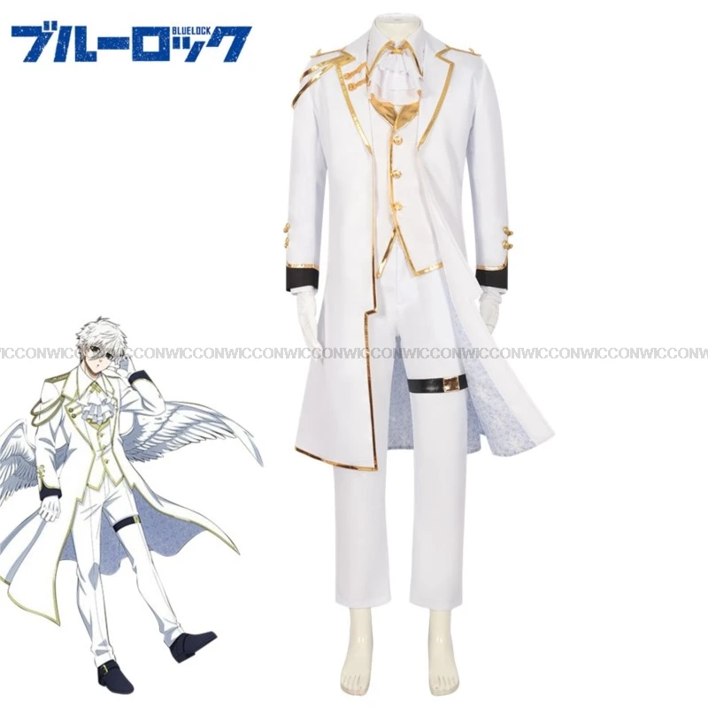 Anime Blue Lock Cosplay Nagi Seishiro Cosplay Blue Lock Angels And Demons White Suit Nagi Seishiro Wig Men Hallowen Party Suit
Anime Blue Lock Cosplay Nagi Seishiro Cosplay Blue Lock Angels And Demons White Suit Nagi Seishiro Wig Men Hallowen Party Suit