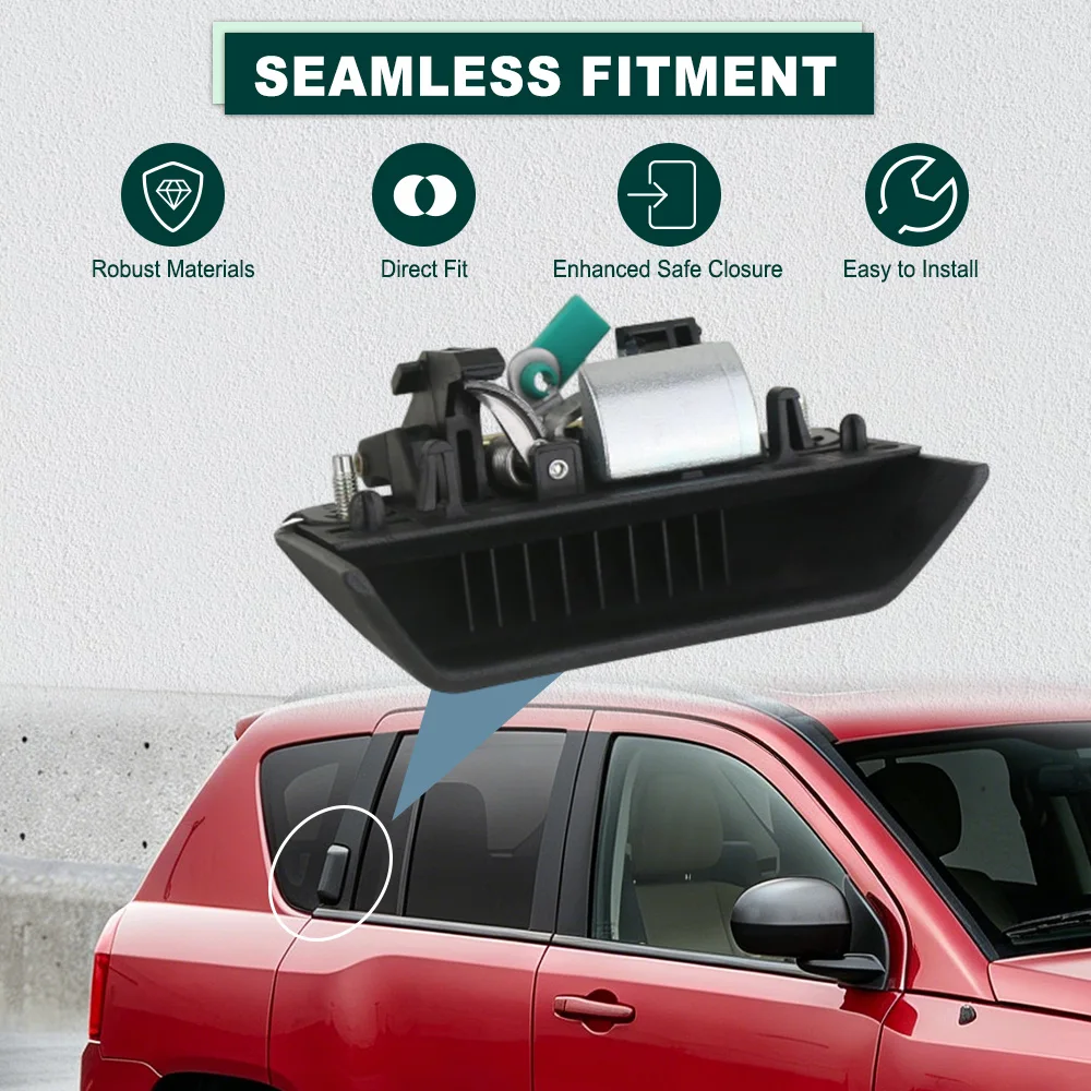 Rear Left/Right Exterior Outside Door Handle Black for Jeep Compass 2007 2008 2009 2010 2011 2012 2013 2014 2015 2016 2017 LHD
Rear Left/Right Exterior Outside Door Handle Black for Jeep Compass 2007 2008 2009 2010 2011 2012 2013 2014 2015 2016 2017 LHD