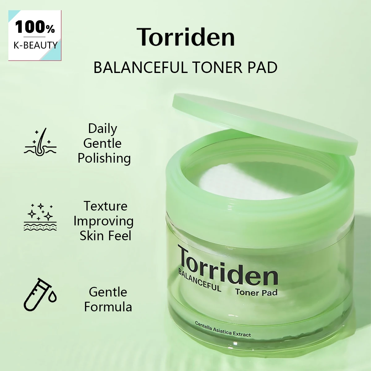 Тонер-пэды Torriden Balanceful Cica, 60 шт., успокаивающие и балансирующие, для увлажненной и сбалансированной кожи, с низким уровнем раздражения, K-Beauty, корейская косметика
Тонер-пэды Torriden Balanceful Cica, 60 шт., успокаивающие и балансирующие, для увлажненной и сбалансированной кожи, с низким уровнем раздражения, K-Beauty, корейская косметика
