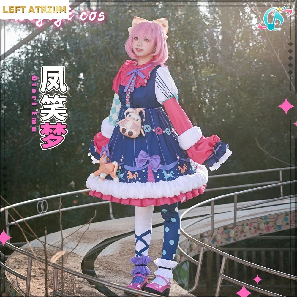 Newly Otori Emu Cosplay costume Halloween Christmas Role PJSK Cute Dress Women Dress S-XXL Newly Red Dress Cure Newly
Newly Otori Emu Cosplay costume Halloween Christmas Role PJSK Cute Dress Women Dress S-XXL Newly Red Dress Cure Newly