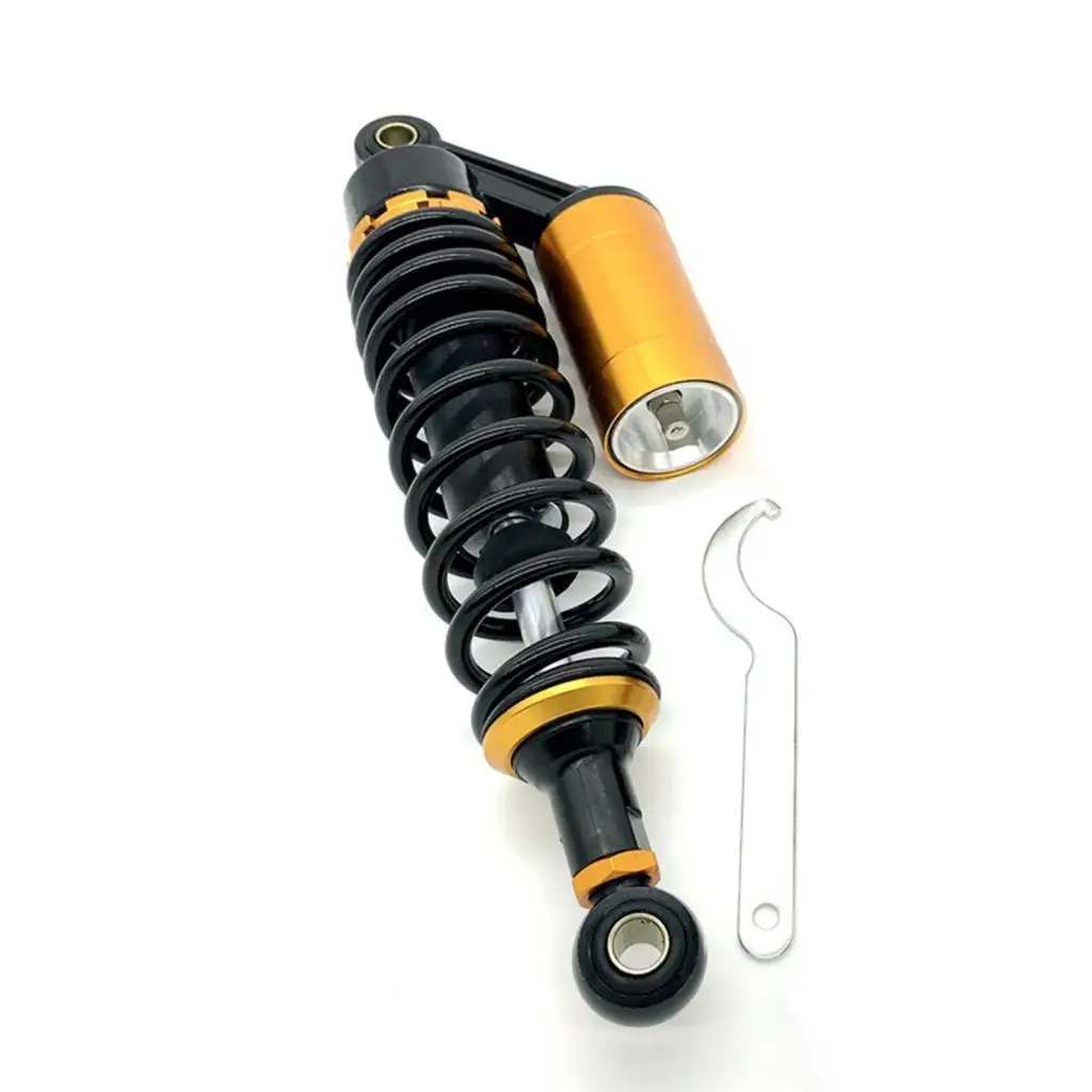 Sturdy Aluminum Motorcycle Shock Absorber 345mm Spring Suspension Damper Accessories for Bike Riding Stability
Sturdy Aluminum Motorcycle Shock Absorber 345mm Spring Suspension Damper Accessories for Bike Riding Stability