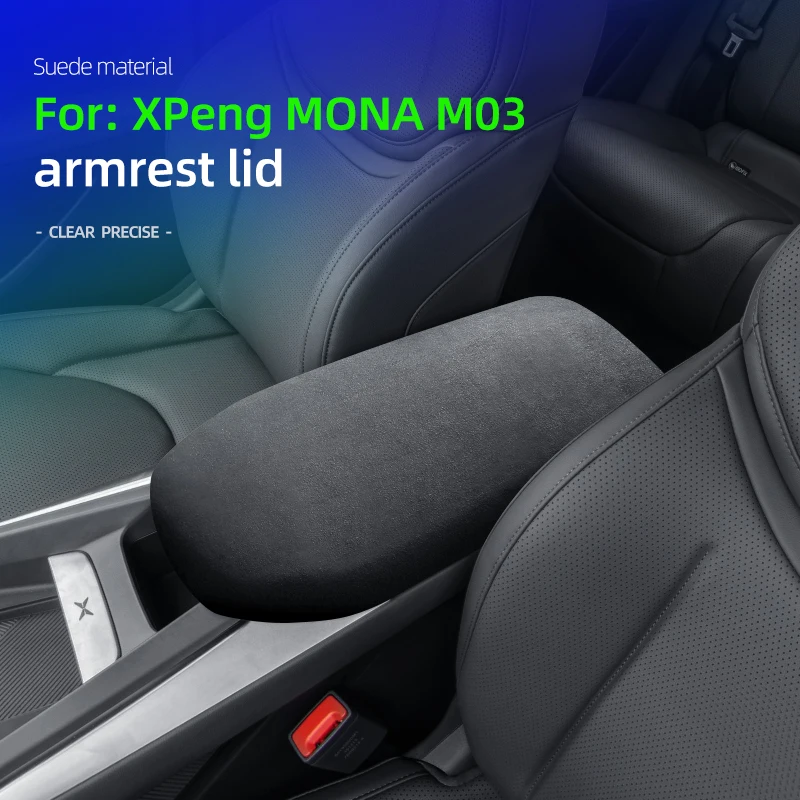 For Xpeng MONA M03 Xiaopeng Car Center Console Armrest Box Panel Protective Cover Alcantara Interior Overlay Car Accessories
For Xpeng MONA M03 Xiaopeng Car Center Console Armrest Box Panel Protective Cover Alcantara Interior Overlay Car Accessories