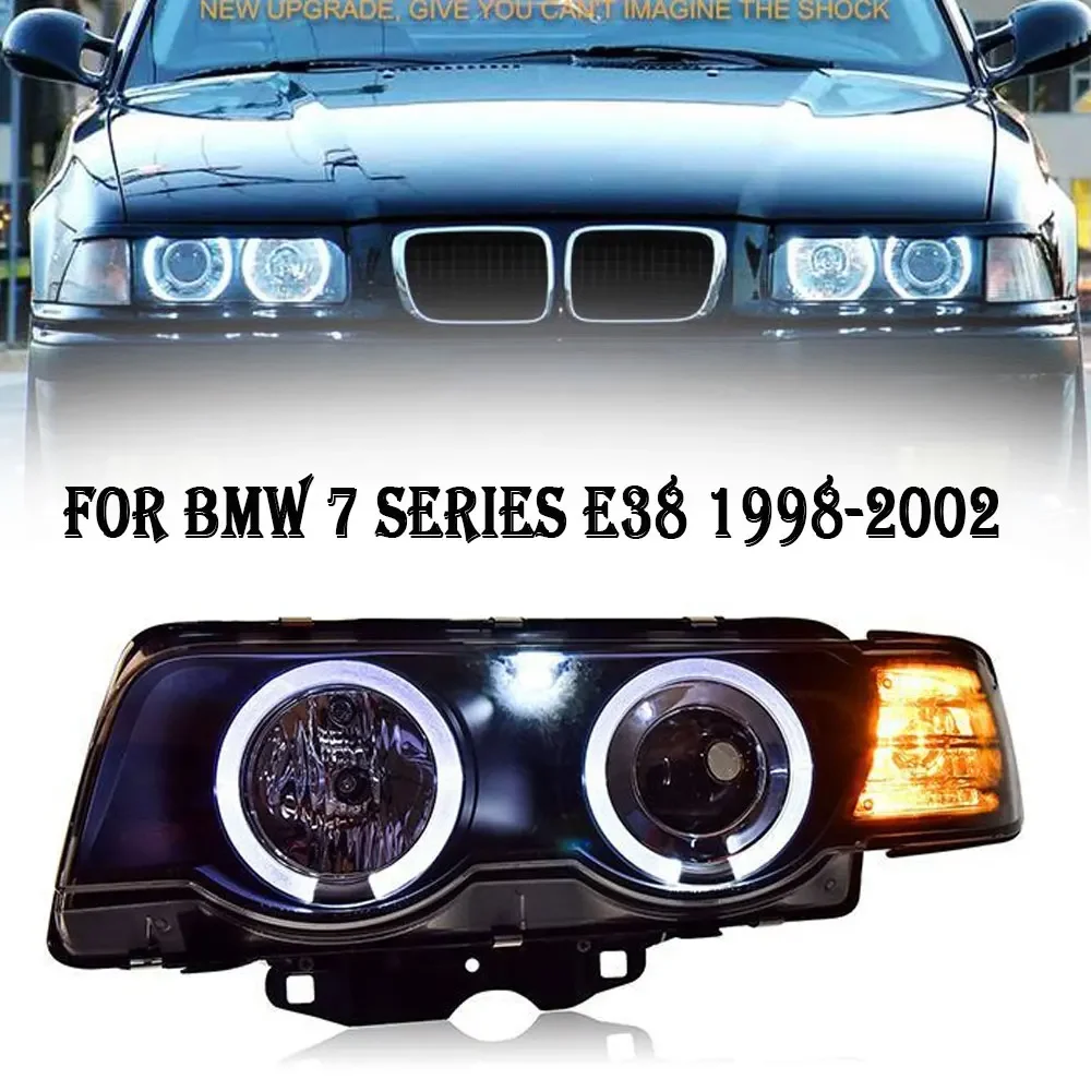 Автомобильные фары для BMW 7 серии E38, светодиодные фары 1998-2002 730I 740I 735I, линзы проектора Drl, автомобильные аксессуары
Автомобильные фары для BMW 7 серии E38, светодиодные фары 1998-2002 730I 740I 735I, линзы проектора Drl, автомобильные аксессуары
