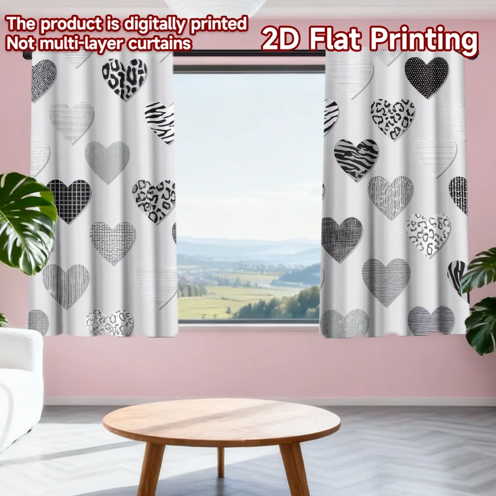 2D flat printing 2pcs Drapes Valentine Animal Hearts Digital Printed Polyester Drapes Party Decorations for Art Party for
2D flat printing 2pcs Drapes Valentine Animal Hearts Digital Printed Polyester Drapes Party Decorations for Art Party for