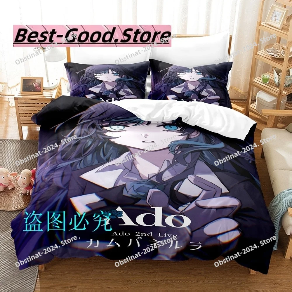 Anime Ado,アド Bedding Set Single Twin Full Queen King Size Bed Set Adult Kid Bedroom Duvetcover Sets parure de lit Bed Ado
Anime Ado,アド Bedding Set Single Twin Full Queen King Size Bed Set Adult Kid Bedroom Duvetcover Sets parure de lit Bed Ado
