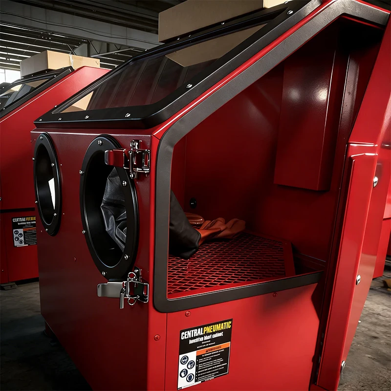 SBC-90 Desktop Air Blasting Cabinet, SBC-100 Large Blasting Cabinet, Surface Cleaning of Metal Parts, Ceramic Nozzle(Customized)
SBC-90 Desktop Air Blasting Cabinet, SBC-100 Large Blasting Cabinet, Surface Cleaning of Metal Parts, Ceramic Nozzle(Customized)