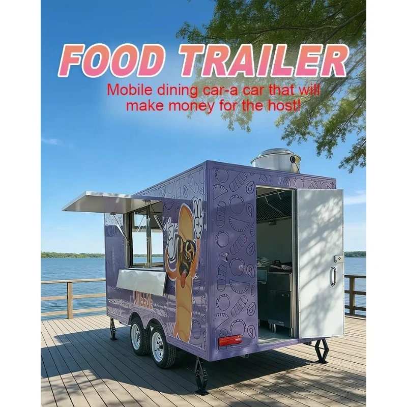 Fully Equipped Multifunctional Mobile Food Shop Ideal For Catering Business And Coffee Service
Fully Equipped Multifunctional Mobile Food Shop Ideal For Catering Business And Coffee Service
