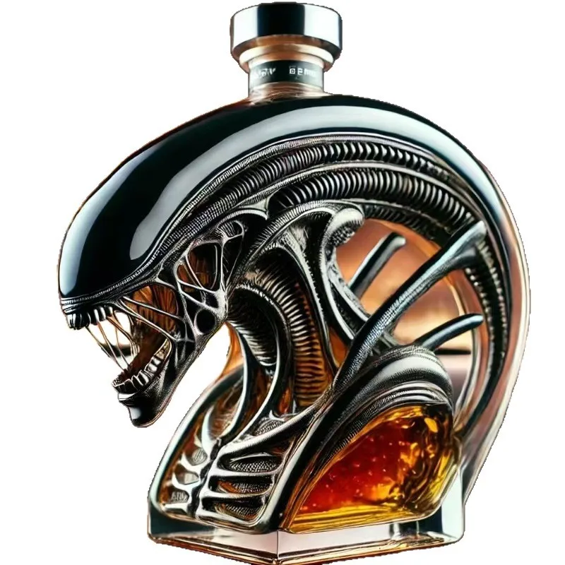 Creative Alien Shaped Home Decoration Bottles, Whiskey Bottles, Water Tank Glass Decorations,suitable for Bars,offices,and Homes
Creative Alien Shaped Home Decoration Bottles, Whiskey Bottles, Water Tank Glass Decorations,suitable for Bars,offices,and Homes