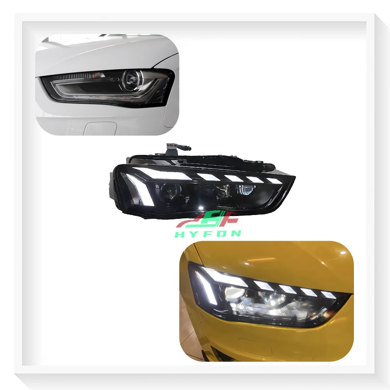 For Audi A4 B8 2013-2016 Upgrade RS5 Style Matrix Full LED Headlight Daytime Running Lights Streaming Turn Signals Plug and Play
For Audi A4 B8 2013-2016 Upgrade RS5 Style Matrix Full LED Headlight Daytime Running Lights Streaming Turn Signals Plug and Play