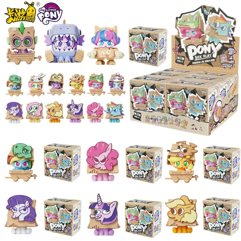 KAYOU My Little Pony Box Play Vol.2 Blind Box Mini Figure Pinkie Pie Twilight Sparkle Collectible Doll Connection Ornament Gift
KAYOU My Little Pony Box Play Vol.2 Blind Box Mini Figure Pinkie Pie Twilight Sparkle Collectible Doll Connection Ornament Gift
