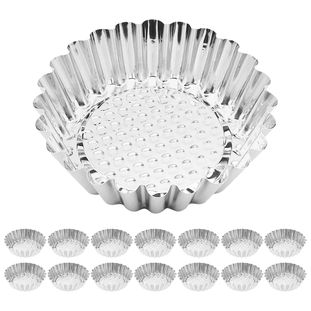 Stainless Steel Tart Molds Baking Pan Thickened Fluted Design Easy Demolding Egg Tart Mold Mini Pie Tins Flower Shape
Stainless Steel Tart Molds Baking Pan Thickened Fluted Design Easy Demolding Egg Tart Mold Mini Pie Tins Flower Shape