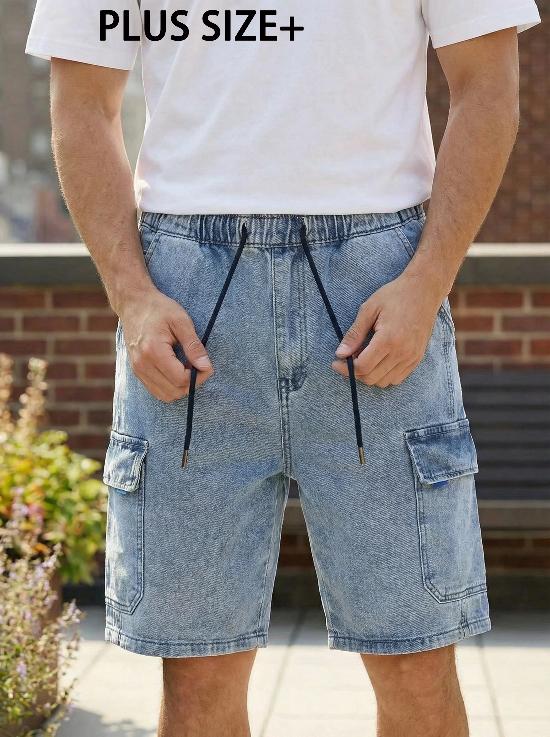 Plus Size Denim Shorts Men's Jeans 2Xl-6Xl Summer Casual Pants Business Straight Trousers Stretch Fashion Jorts Knee-Length
Plus Size Denim Shorts Men's Jeans 2Xl-6Xl Summer Casual Pants Business Straight Trousers Stretch Fashion Jorts Knee-Length