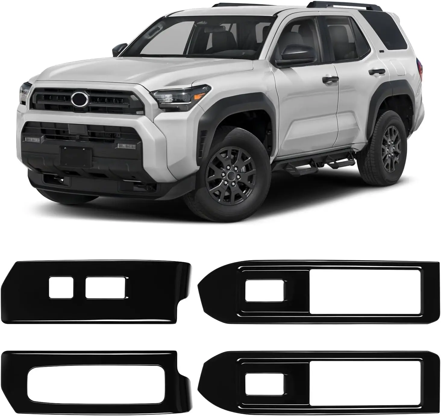 Window Lift Trim Switch Panel Cover for Toyota 4Runner 2025 Accessories Stainless Steel Window Lift Switch Cover Window Switch
Window Lift Trim Switch Panel Cover for Toyota 4Runner 2025 Accessories Stainless Steel Window Lift Switch Cover Window Switch