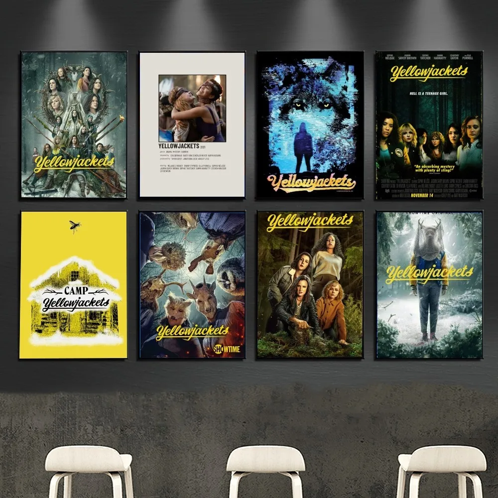 Yellowjackets Movie Poster Posters Kraft Paper Vintage Poster Wall Art Painting Study Aesthetic Art Small Size wall stickers
Yellowjackets Movie Poster Posters Kraft Paper Vintage Poster Wall Art Painting Study Aesthetic Art Small Size wall stickers