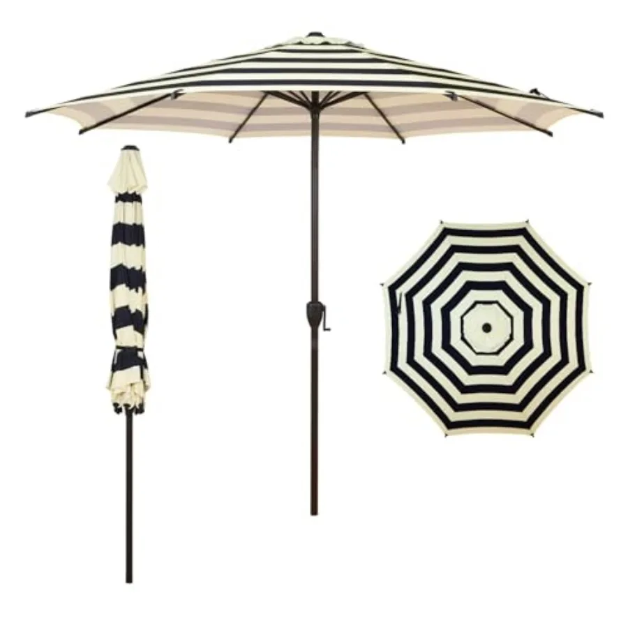 9FT Lyon Outdoor Patio Umbrella Outdoor Table Umbrella with Push Button Tilt and Crank Market Umbrella 8 Sturdy Ribs UV Protect
9FT Lyon Outdoor Patio Umbrella Outdoor Table Umbrella with Push Button Tilt and Crank Market Umbrella 8 Sturdy Ribs UV Protect