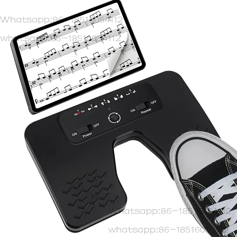 Wireless Foot PageTurner Pedal Double Switch for iOS Android Windows Tablets Smartphones Rechargeable music pedal
Wireless Foot PageTurner Pedal Double Switch for iOS Android Windows Tablets Smartphones Rechargeable music pedal