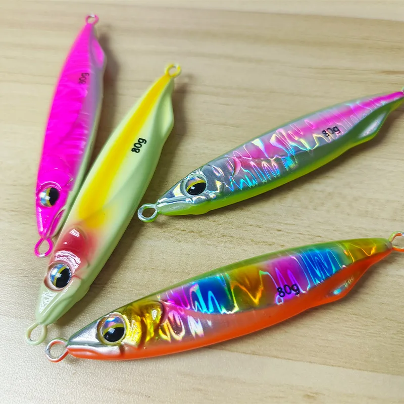 80g-300g Slow Metal Jigging Lure Glow Shore Cast Jig Falling Jigs Saltwater Fishing Pitch Pesca Angler Hard Bait Tackle
80g-300g Slow Metal Jigging Lure Glow Shore Cast Jig Falling Jigs Saltwater Fishing Pitch Pesca Angler Hard Bait Tackle