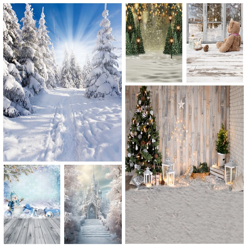 Winter Scene Backdrop White Snowy Forest Shiny Dot Snowflake Christmas Decor Baby Kids Portrait Background for Photography Props
Winter Scene Backdrop White Snowy Forest Shiny Dot Snowflake Christmas Decor Baby Kids Portrait Background for Photography Props