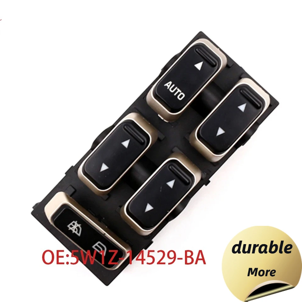 Power Master Window Switch for Ford Lincoln Town Car 2003-2009 Auto Accessory Part Number 5W1Z-14529-BA 5W1Z14529BA 4W1Z-14529-A
Power Master Window Switch for Ford Lincoln Town Car 2003-2009 Auto Accessory Part Number 5W1Z-14529-BA 5W1Z14529BA 4W1Z-14529-A