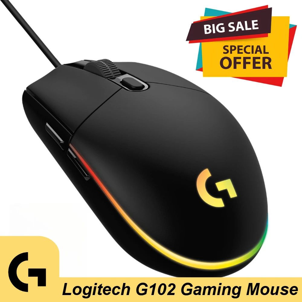 Проводная игровая мышь Logitech G102, 8000 точек на дюйм, эргономичная RGB-подсветка и беспроводная мышь Logitech G304 LIGHTSPEED, 12000 точек на дюйм
Проводная игровая мышь Logitech G102, 8000 точек на дюйм, эргономичная RGB-подсветка и беспроводная мышь Logitech G304 LIGHTSPEED, 12000 точек на дюйм