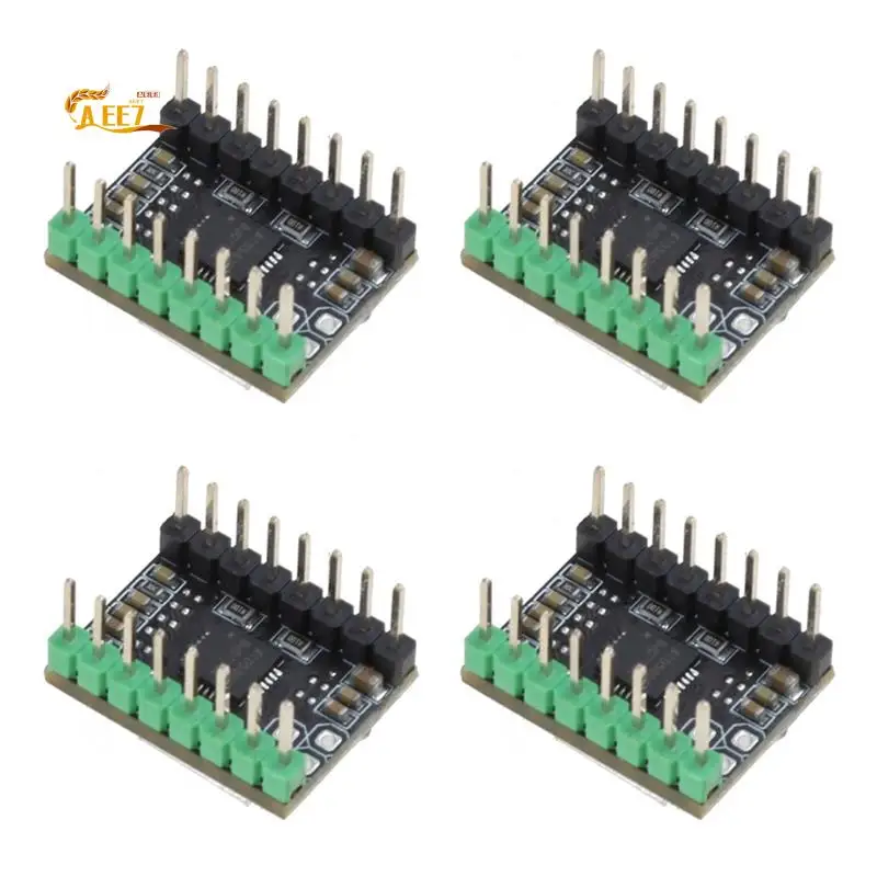 AEE7-4 шт. шаговый драйвер с радиатором для Genius Pro/SW-X2/Hornet 3D-принтеров, материнская плата, бесшумный экструдер с прямым приводом
AEE7-4 шт. шаговый драйвер с радиатором для Genius Pro/SW-X2/Hornet 3D-принтеров, материнская плата, бесшумный экструдер с прямым приводом