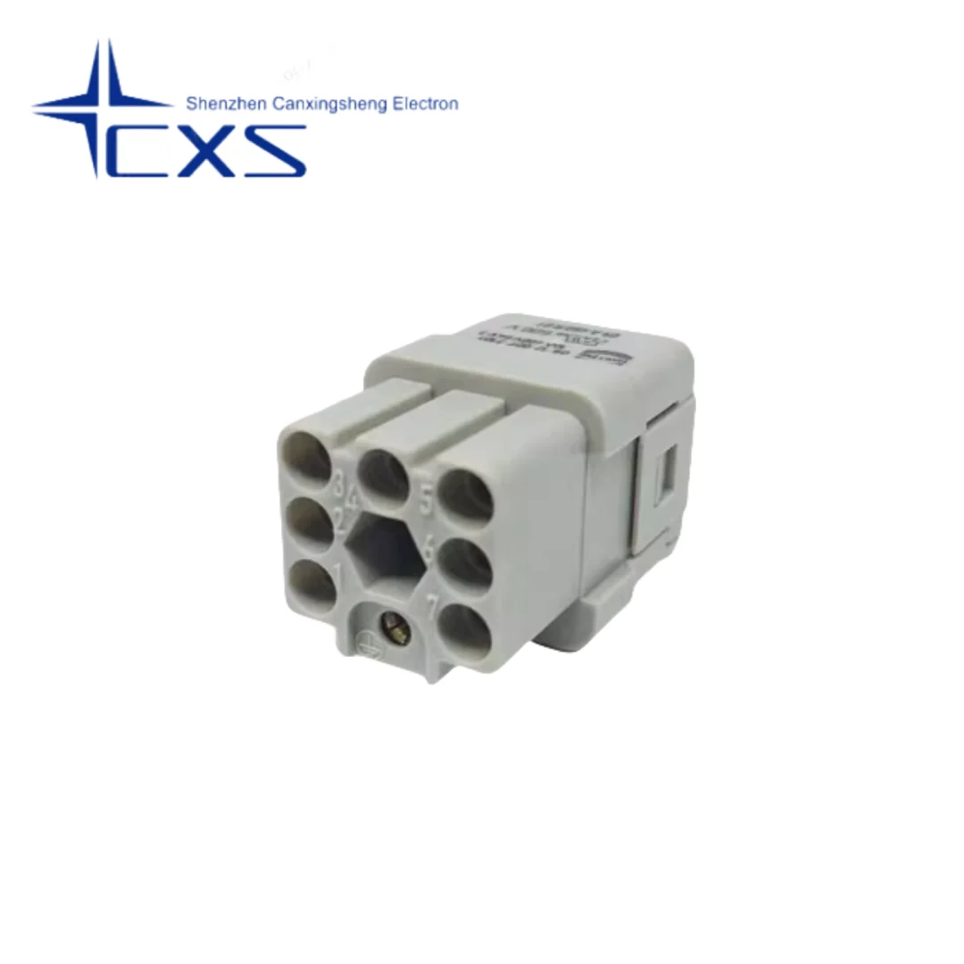 1 шт. 09120073101 немецкий жесткий сверхмощный разъем Han Q7Pin заземление 10A гнездовая вставка (F)
1 шт. 09120073101 немецкий жесткий сверхмощный разъем Han Q7Pin заземление 10A гнездовая вставка (F)