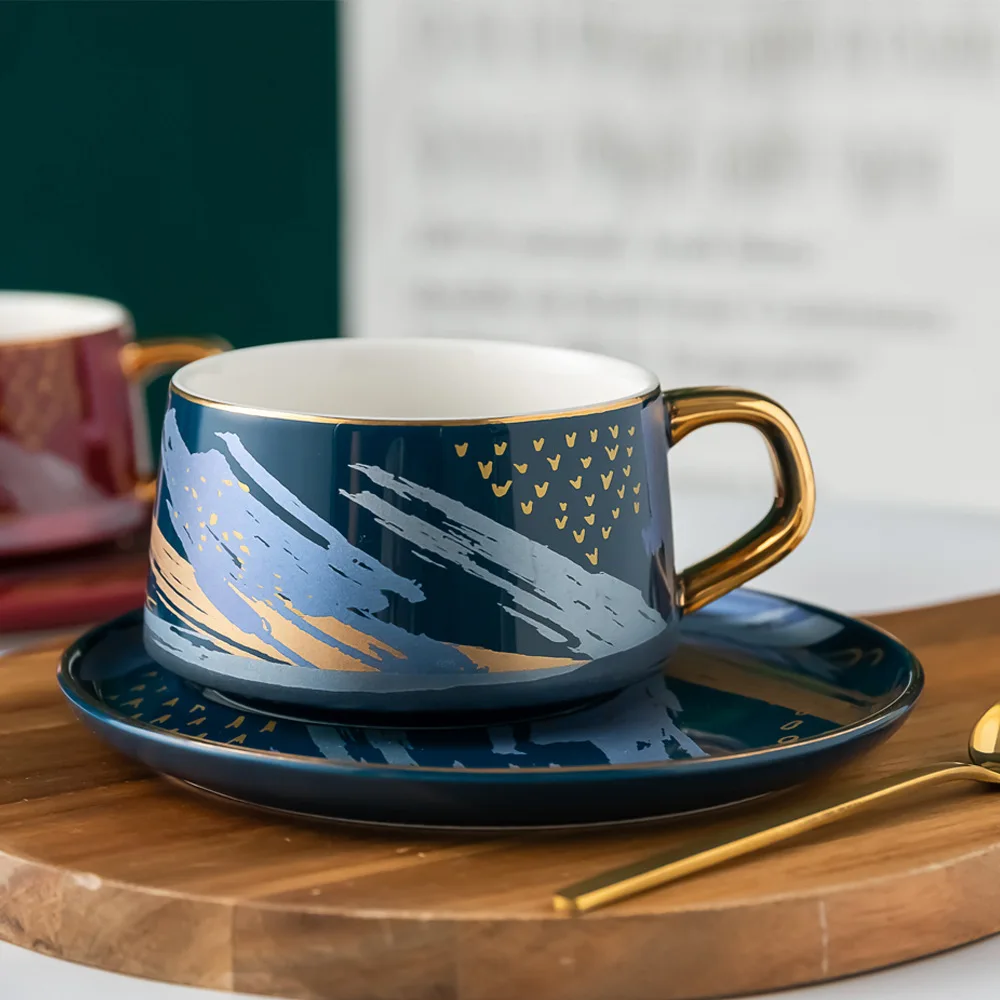 PYH Modern Light Luxury Creation Mug Coffee Cup Saucer Couple Ceramic Mug Gift Box
PYH Modern Light Luxury Creation Mug Coffee Cup Saucer Couple Ceramic Mug Gift Box