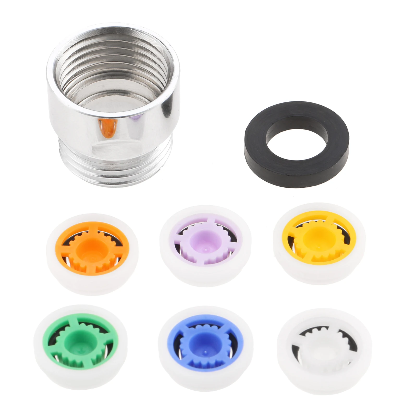 Bathroom Faucets Shower Adapter Flow Reducer Limiter Set Water Saving Cores 6 Different Flows Hose Restrictor Aerator Washer Kit
Bathroom Faucets Shower Adapter Flow Reducer Limiter Set Water Saving Cores 6 Different Flows Hose Restrictor Aerator Washer Kit