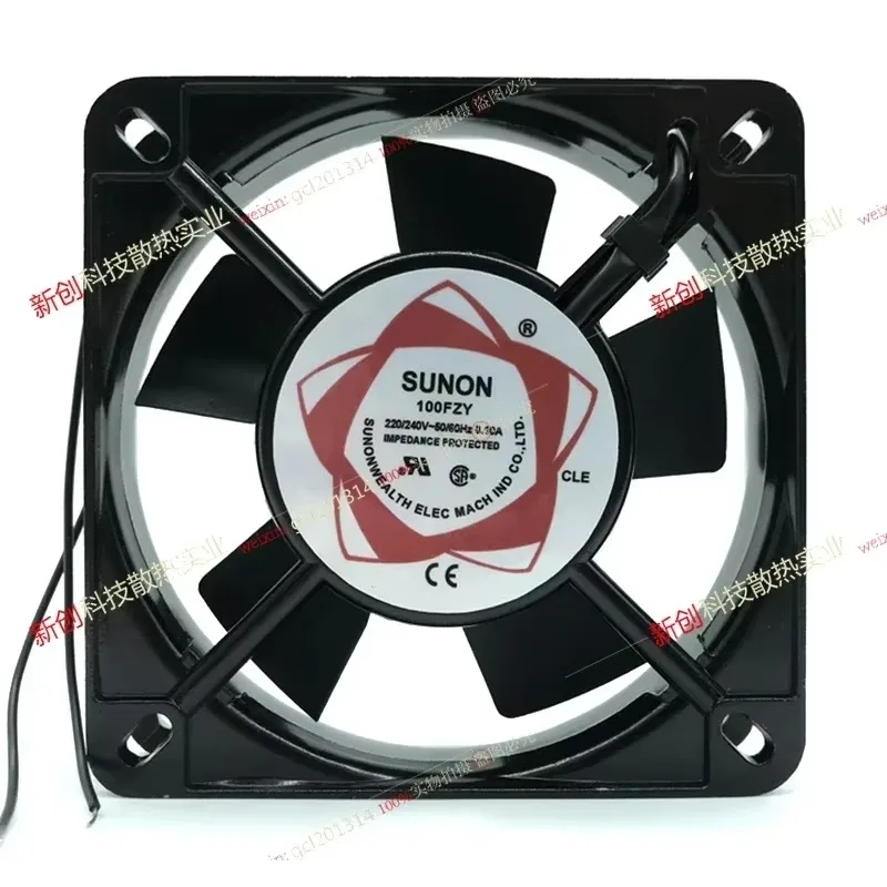 Small cooling fan axial flow fan 11025 220V 0.10A bearing 100FZY 110MM
Small cooling fan axial flow fan 11025 220V 0.10A bearing 100FZY 110MM