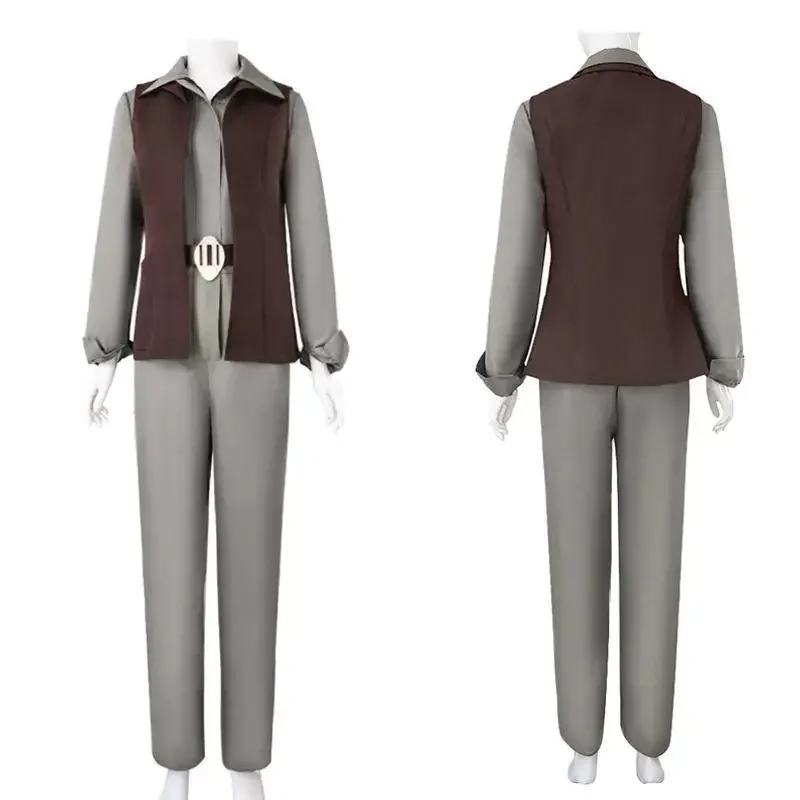 Movie Princess Leia Organa Solo Cosplay Costume Gray Sets Woman Halloween Carnival Cosplay Leia Organa Solo Customized Clothes
Movie Princess Leia Organa Solo Cosplay Costume Gray Sets Woman Halloween Carnival Cosplay Leia Organa Solo Customized Clothes