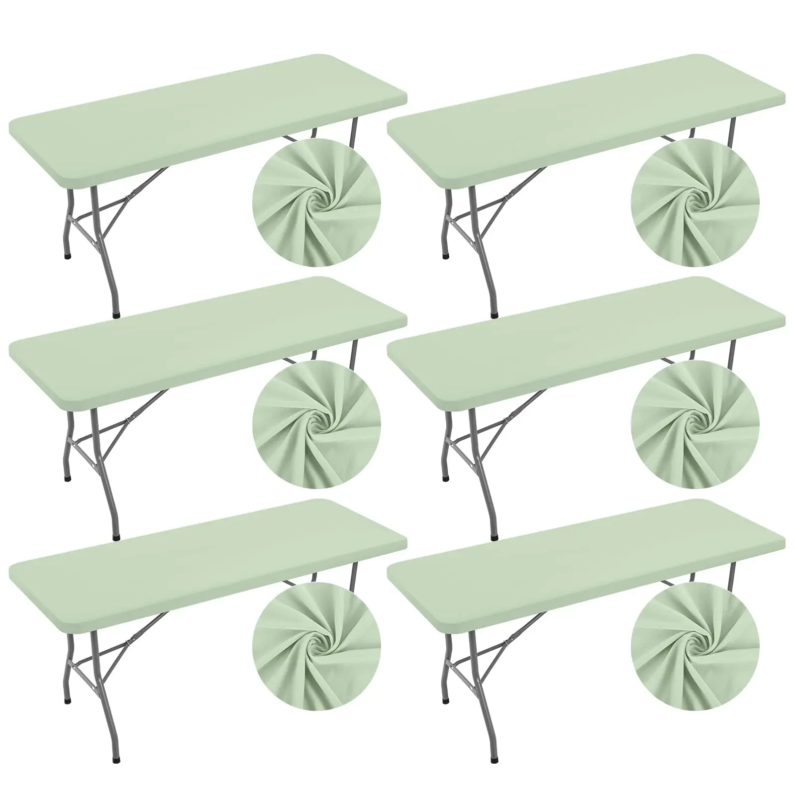 Rectangle Picnic Table Cloth, Elastic Fitted Tablecloths for 6 Foot Tables, Washable Polyester Table Cover for Picnic, Camping
Rectangle Picnic Table Cloth, Elastic Fitted Tablecloths for 6 Foot Tables, Washable Polyester Table Cover for Picnic, Camping