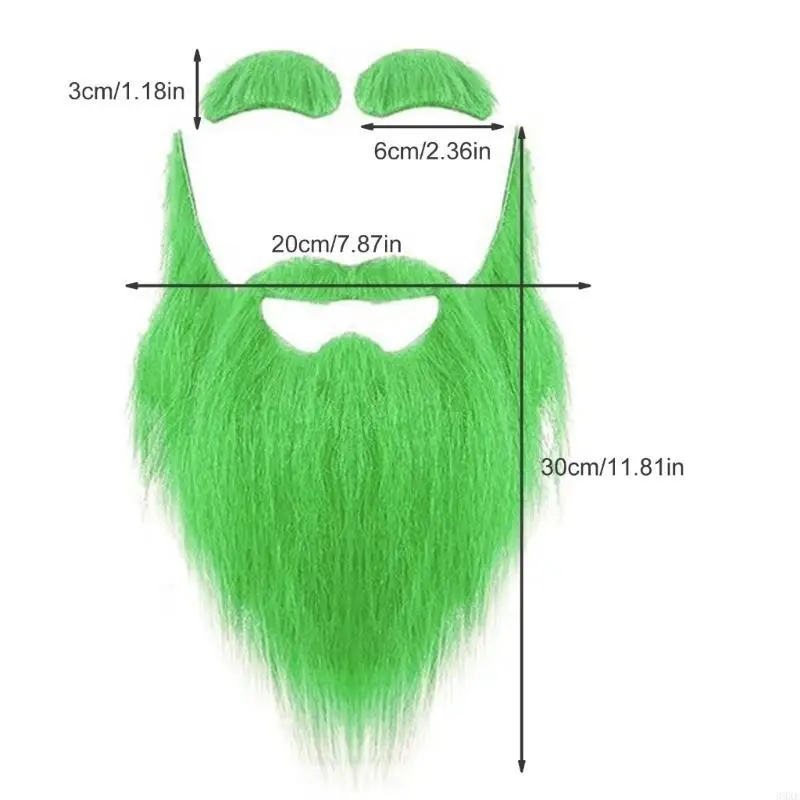 39XE Realistic Beards Mustaches Eyebrows for Men Women Halloween Cosplay Irish Makeup Up Party Costume Accessories
39XE Realistic Beards Mustaches Eyebrows for Men Women Halloween Cosplay Irish Makeup Up Party Costume Accessories