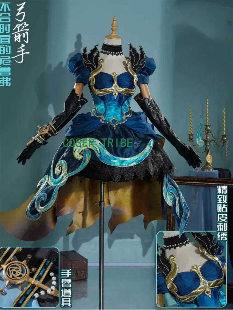 Identity V Brynhildr Vilulf Archer Golden Skin игровой костюм великолепное платье униформа косплей костюм наряд для вечеринки на Хэллоуин
Identity V Brynhildr Vilulf Archer Golden Skin игровой костюм великолепное платье униформа косплей костюм наряд для вечеринки на Хэллоуин