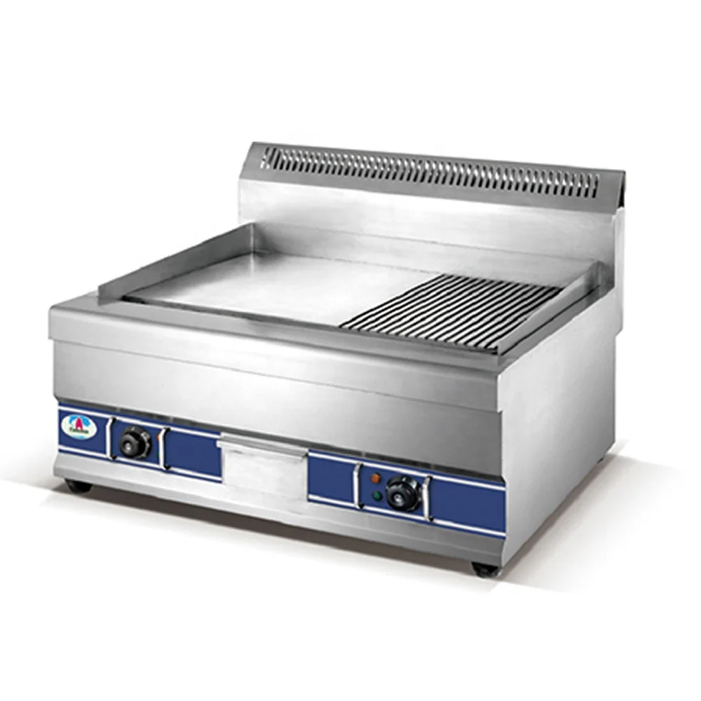 Industrial Big Size Charbroiler Commercial Griddle Plate Full Stainless Steel Electric Teppanyaki Grill
Industrial Big Size Charbroiler Commercial Griddle Plate Full Stainless Steel Electric Teppanyaki Grill