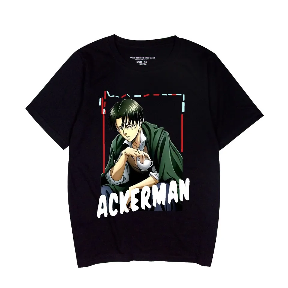 Anime Attack Giant print series T-shirt shoulder-heavy loose casual trend comfortable 100% cotton round neck short sleeveT-shirt
Anime Attack Giant print series T-shirt shoulder-heavy loose casual trend comfortable 100% cotton round neck short sleeveT-shirt