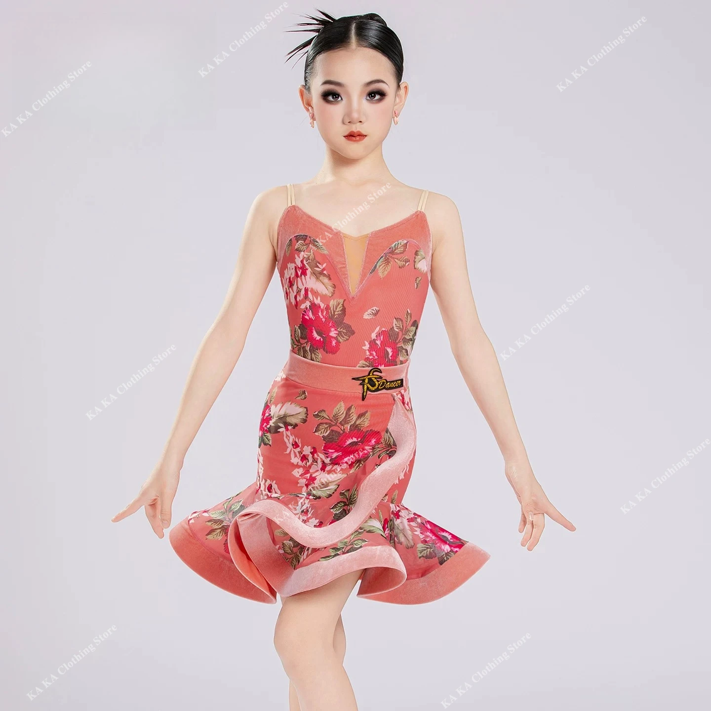 Print Salsa Latin Dance Dress Girls Cha Cha Samba Rumba Tango Latin Dance Costume Girls Ballroom Dress Standard Dance Skirt
Print Salsa Latin Dance Dress Girls Cha Cha Samba Rumba Tango Latin Dance Costume Girls Ballroom Dress Standard Dance Skirt