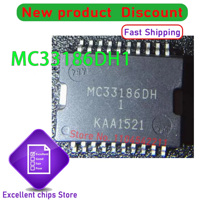 (5-20piece) 100% New MC33186DH1 HSOP20 Chipset 
(5-20piece) 100% New MC33186DH1 HSOP20 Chipset