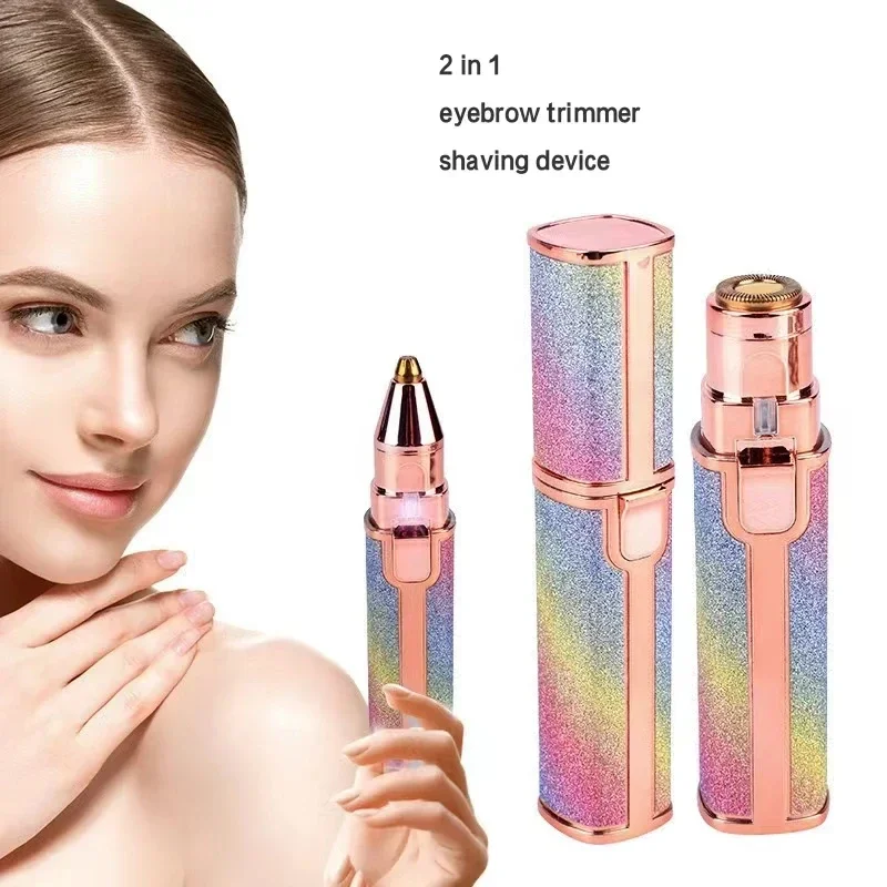 Mini Painless Razor Shave Shaver Portable 2 IN 1 Electric Epilator Eyebrow Trimmer Women's Body Facial Lip Epilator Rechargeable
Mini Painless Razor Shave Shaver Portable 2 IN 1 Electric Epilator Eyebrow Trimmer Women's Body Facial Lip Epilator Rechargeable