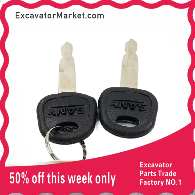 Excavator Parts For Sany Key Sy65/75/135/215/235/365 Ignition Key Start Side Door Lock Key Excavator Parts
Excavator Parts For Sany Key Sy65/75/135/215/235/365 Ignition Key Start Side Door Lock Key Excavator Parts