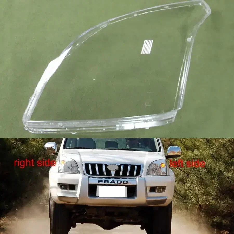 For Toyota Prado 400 2003-2009 Car Accessories Headlight Lens Cover Headlamp Shell Lampshade Transparent Shade Mask Plexiglass
For Toyota Prado 400 2003-2009 Car Accessories Headlight Lens Cover Headlamp Shell Lampshade Transparent Shade Mask Plexiglass